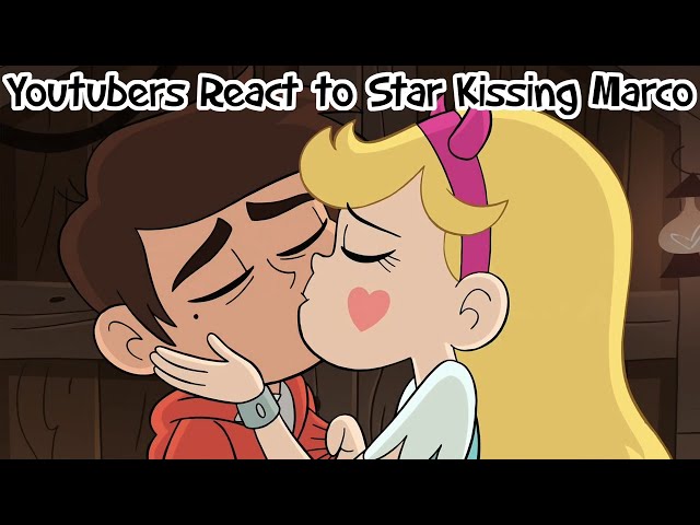 Youtubers React to Star Kissing Marco (Star VS the Forces of Evil Season 4 Episode 19 ;Here to Help)