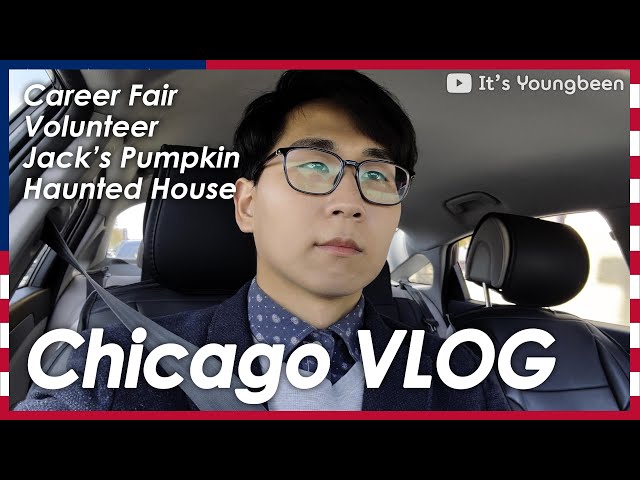 🇺🇸 Chicago Vlog | Volunteer Work, Dyson Repair, Career Fair, Jack's Pumpkin Pop Up, Haunted House