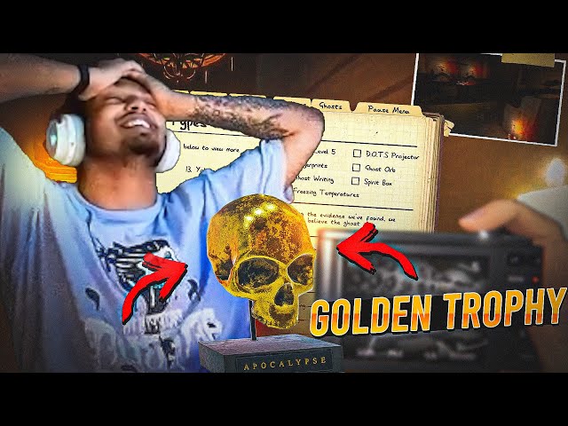 The MOST DIFFICULT CHALLENGE in PHASMOPHOBIA and We Nailed It - Golden Trophy