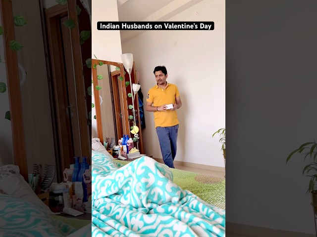 Indian Husbands on Valentine’s Day #shorts #viralshorts #funny #valentinesday #pallavipiyoosh