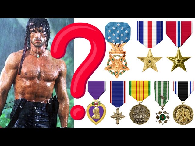 What Are John Rambo's Military Medals?