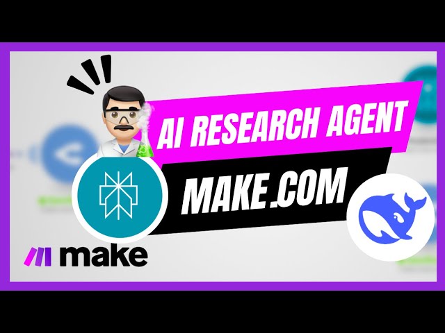 How I Built An AI Research Agent with Make.com and DeepSeek With No Code