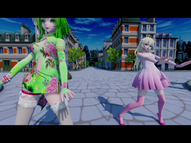 Gumi & Princess Peach "恋は気まぐれイリュージョン!!" VR MMD