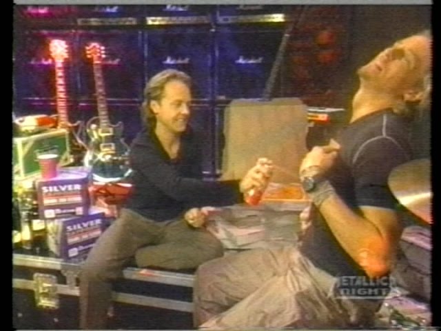 Metallica's Lars Ulrich on VH1's 'The Rock Show' (2000)