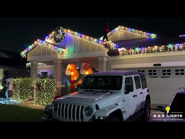 These Tampa Florida Neighborhood Christmas Light Show Will Blow Your Mind!