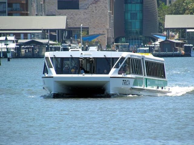 Ferry ride + Tricia tour with @KnightRails