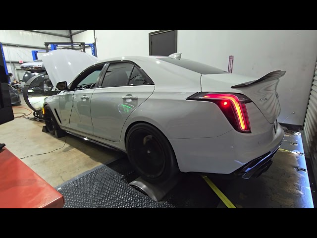 Cadillac Ct4v Blackwing Acceleration with upgraded 10 speed calibration