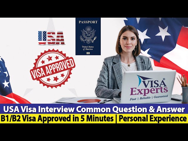 USA Visa Interview Question & Answer | B1/B2 Visa Approved in 5 Minutes | Personal Experience