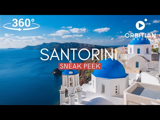 VR Travel - Santorini Sneak Peek (8K resolution)