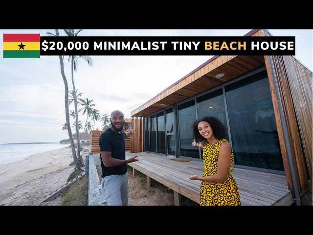 $20,000 Minimalist Tiny Beach House in Accra Ghana!