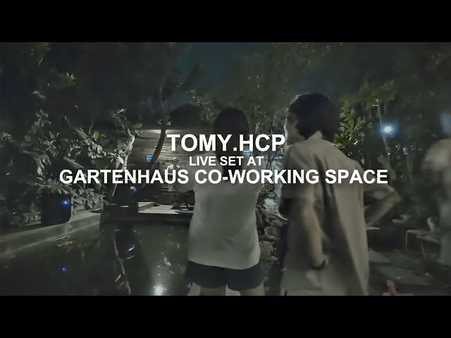 Groovy House and NU- Disco mix | TOMY.HCP live set at Gartenhaus co-working space