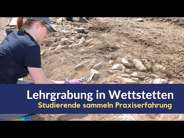 Lehrgrabung in Wettstetten: 40 Zentimeter bis in die Antike