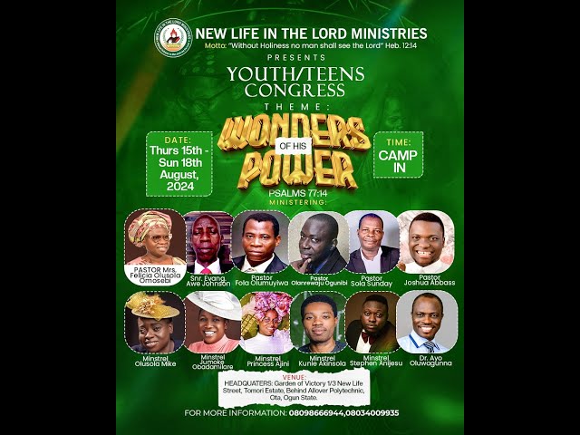 "POWER OF HIS SONSHIP" NYC 2024 DAY 3