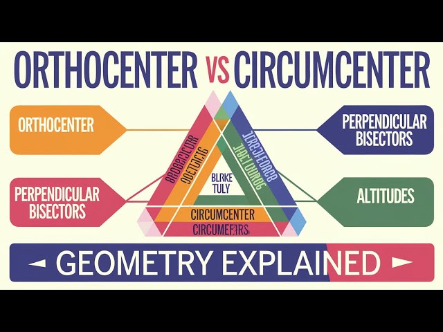 Coordinate Geometry Part 3: Mastering Triangle Centers – Ortho, Circum, and Their Properties