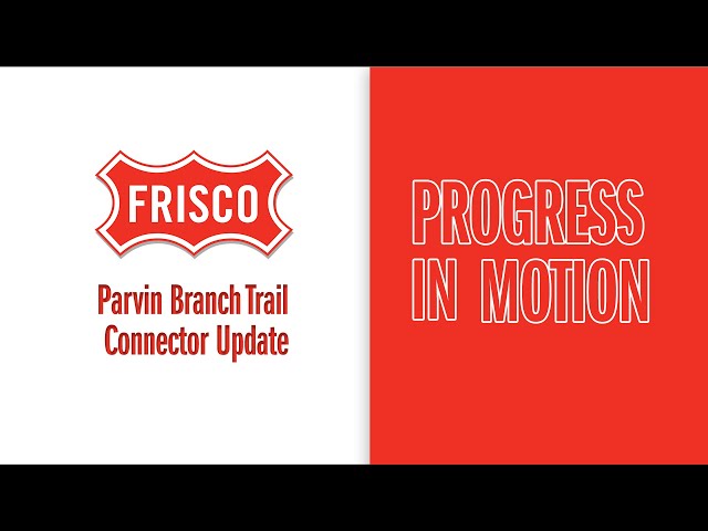 Progress in Motion – Parvin Branch Trail Connector Update