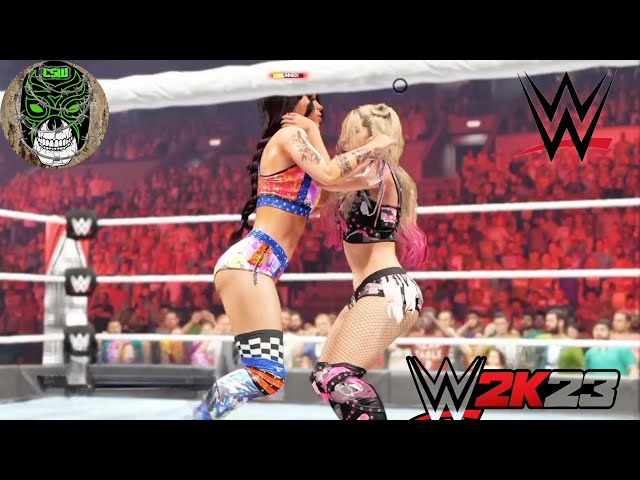 Alexa Bliss vs Cora Jade WWE FULL MATCH WWE2K23 CHAMPIONSHIP