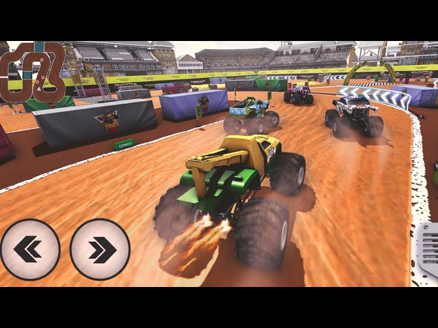 Monster Truck Drive Simulator - Monster Truck Game Offroad - Racing Car 3D - iOS/Android Gameplay