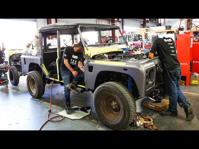 #SHORTS | Behind The Scenes in The Rover Dome | ECD Automotive Design