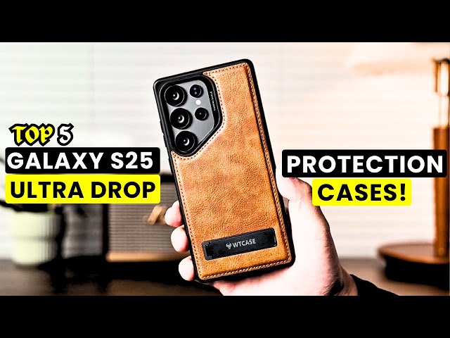 Top 7 Best Galaxy S25 Ultra Drop Protection Cases!🔥🔥