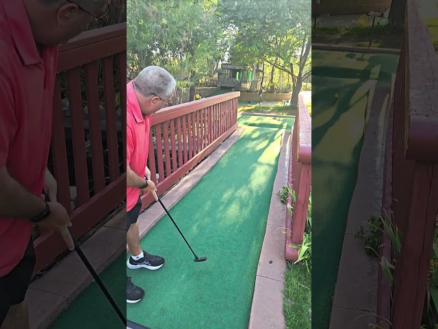 Seriously?! The Mini Golf Slope That Sent My Ball Backwards! #EpicFail