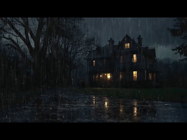 Relaxing Rain and Thunder Sounds in a Forgotten House | Perfect for Sleep and Deep Relaxation