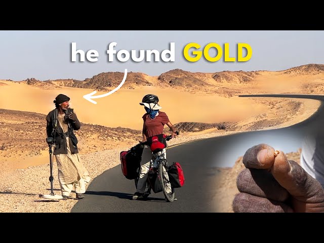 I found gold in the Sahara desert (Sudan 🇸🇩)