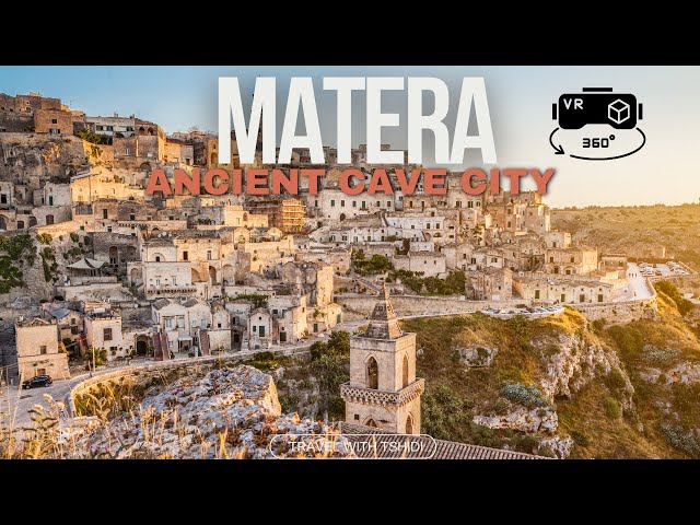 Secret Italian Wonderland: An immersive  360° Journey Through Matera's Ancient Streets Part 1of 3