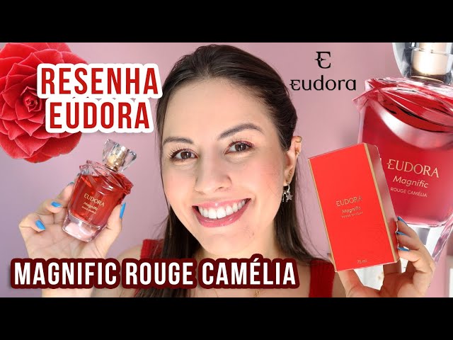 RESENHA LANÇAMENTO EUDORA MAGNIFIC ROUGE CAMÉLIA 🌺🌟