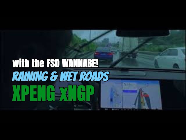 Xpeng xNGP Autopilot Self-driving Experience