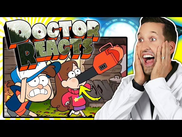 ER Doctor REACTS to Ridiculous Gravity Falls Injuries