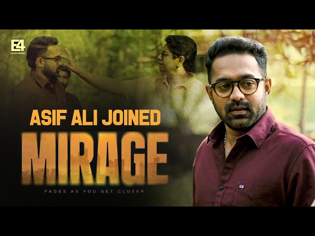 Asif Ali Joined MIRAGE MOVIE Location | Jeethu Joseph | Aparna Balamurali | E4 Entertainment