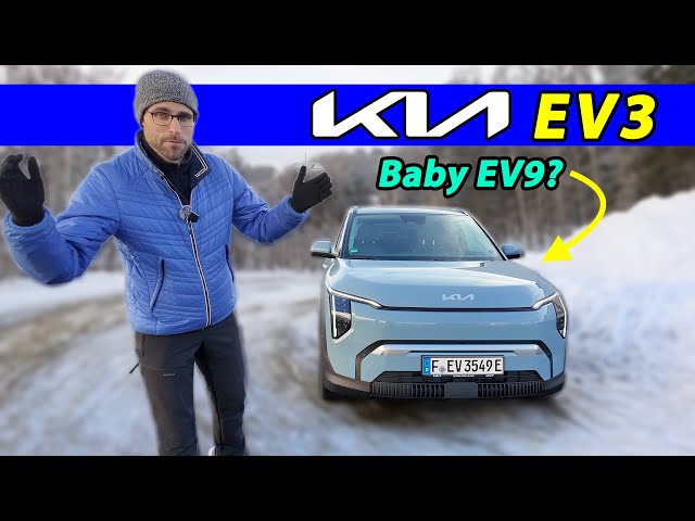 Kia EV3 im Test: Besser oder schlechter als Skoda Elroq and VW ID3?