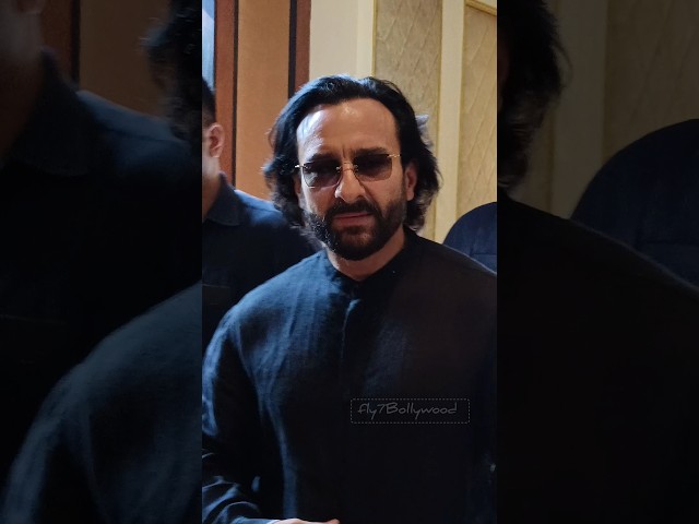 Saif Ali Khan appears in stylish look 🤩🔥#shorts #trendingshorts #saifalikhan #shortsviral