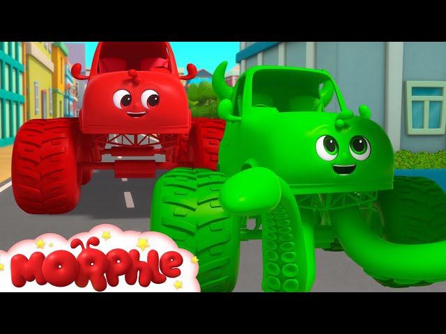 Monster Truck Madness - Trucks and Vehicles | Cartoons for Kids | My Magic Pet Morphle