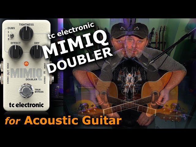 tc electronic MIMIQ DOUBLER for acoustic guitar ADT settings & sounds