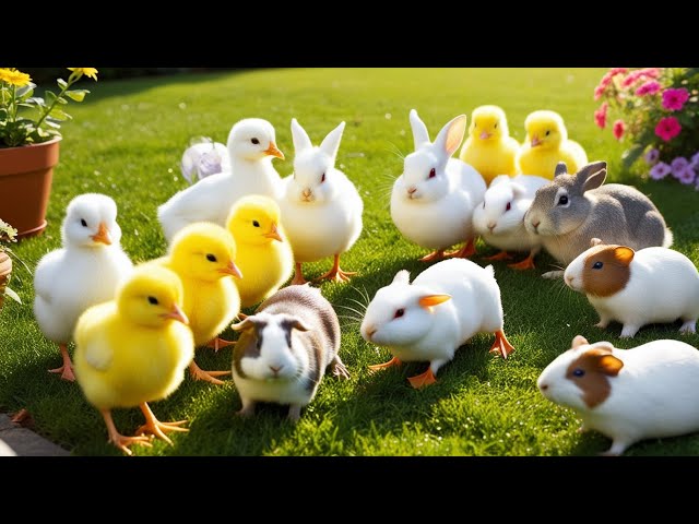 Cute Chickens, Colorful Chickens, Rainbow Chicken, Rabbits, Cute Cats, Ducks, Animals Cute