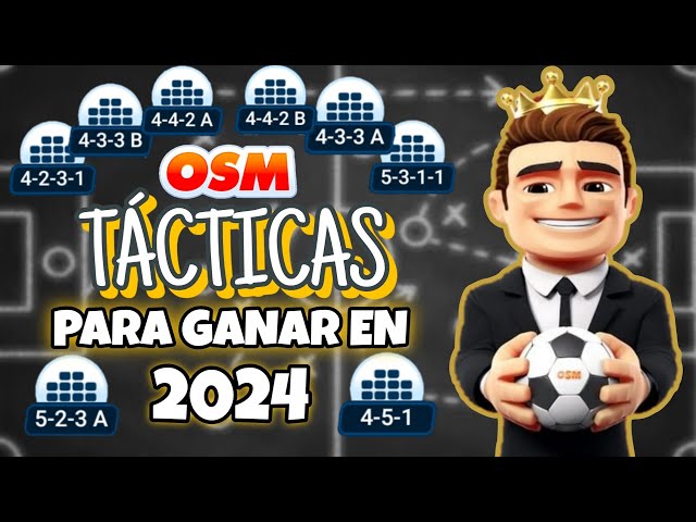 🏆 THE 8 TACTICS YOU SHOULD USE IN 2024 🏆 | ⚽ OSM 23/24 ⚽