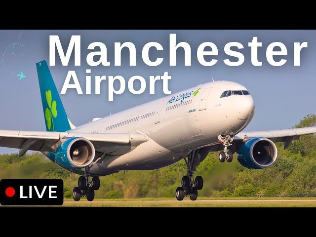 🔴 LIVE Manchester Airport Plane Spotting 🛫