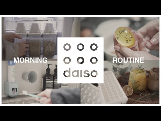 Pleasant Living Routine | Good Morning Daiso Kitchenware, Household Items, 32 Recommended Items