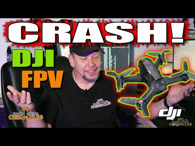 DJI FPV Drone Crash!