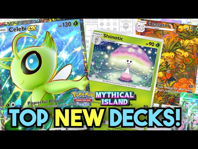 Top Celebi EX Decks: New Meta! | Pokémon TCG Pocket Mythical Island