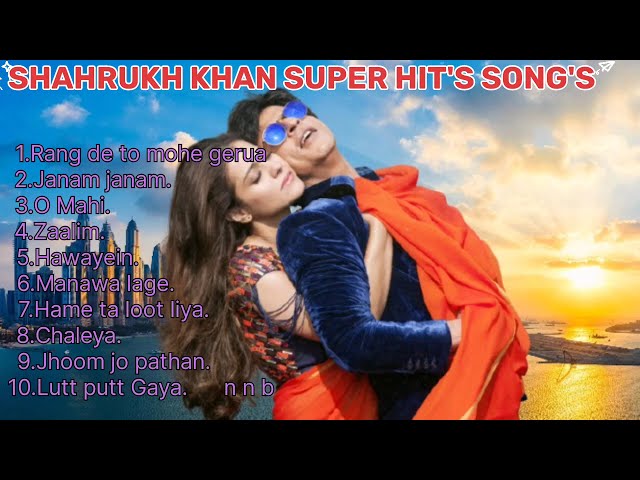 Bollywood songs // shahrukh khan song //,srk songs // bollywood songs , shah rukh khan super hits