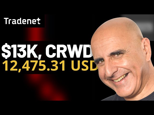 I MADE $13,000 ON 1 TRADE, LIVE DAY TRADING $CRWD!!