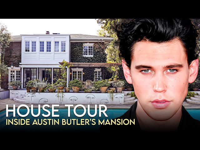 Austin Butler | House Tour | $5 Million Los Feliz Mansion & More