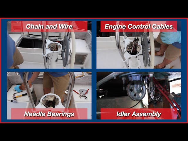 OVERVIEW - Sailboat Chain & Wire Steering System [Maintenance & Replacement Schedule]