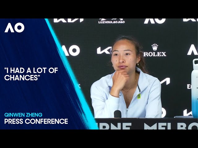 Qinwin Zheng Press Conference | Australian Open 2025 Second Round