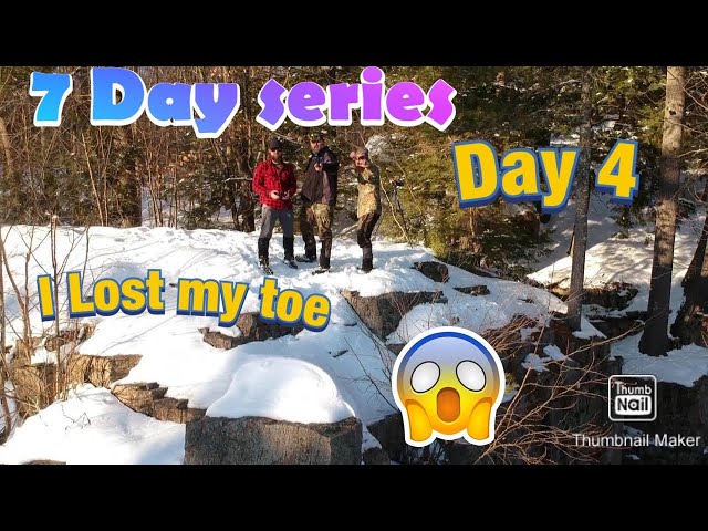 7 Day Extreme Winter Wilderness Challenge | Day 4 Exploring