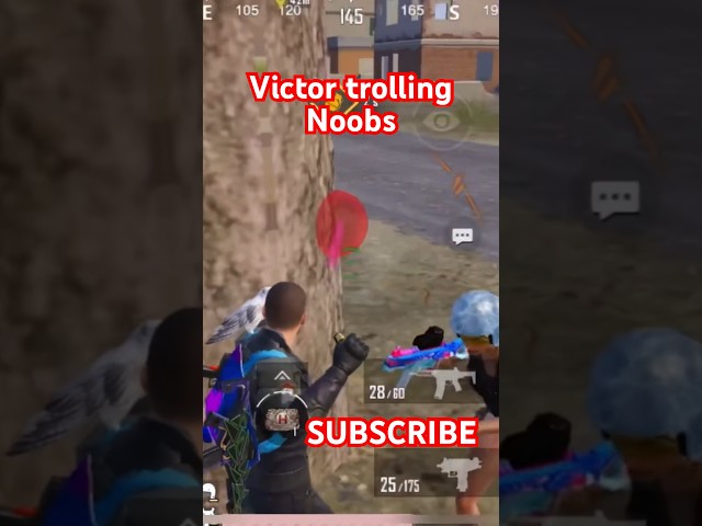 Trolling Noobs Pubg Mobile Victor 999 IQ Nade #funny #pubgmobile #bgmi