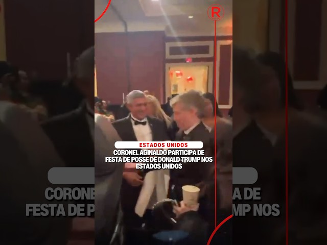 Coronel Aginaldo participa de festa de posse de Donald Trump nos Estados Unidos