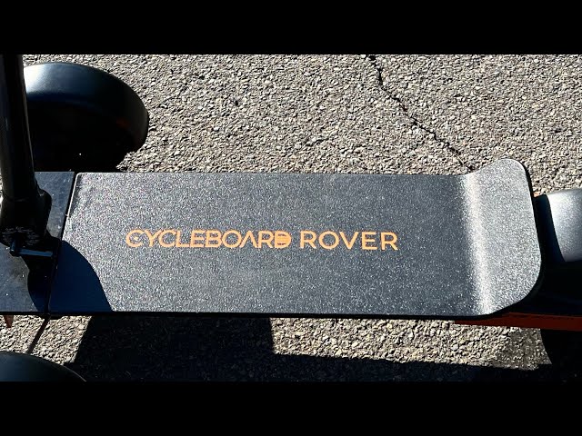 Cycleboard Rover Review.  Wouldn’t buy again.